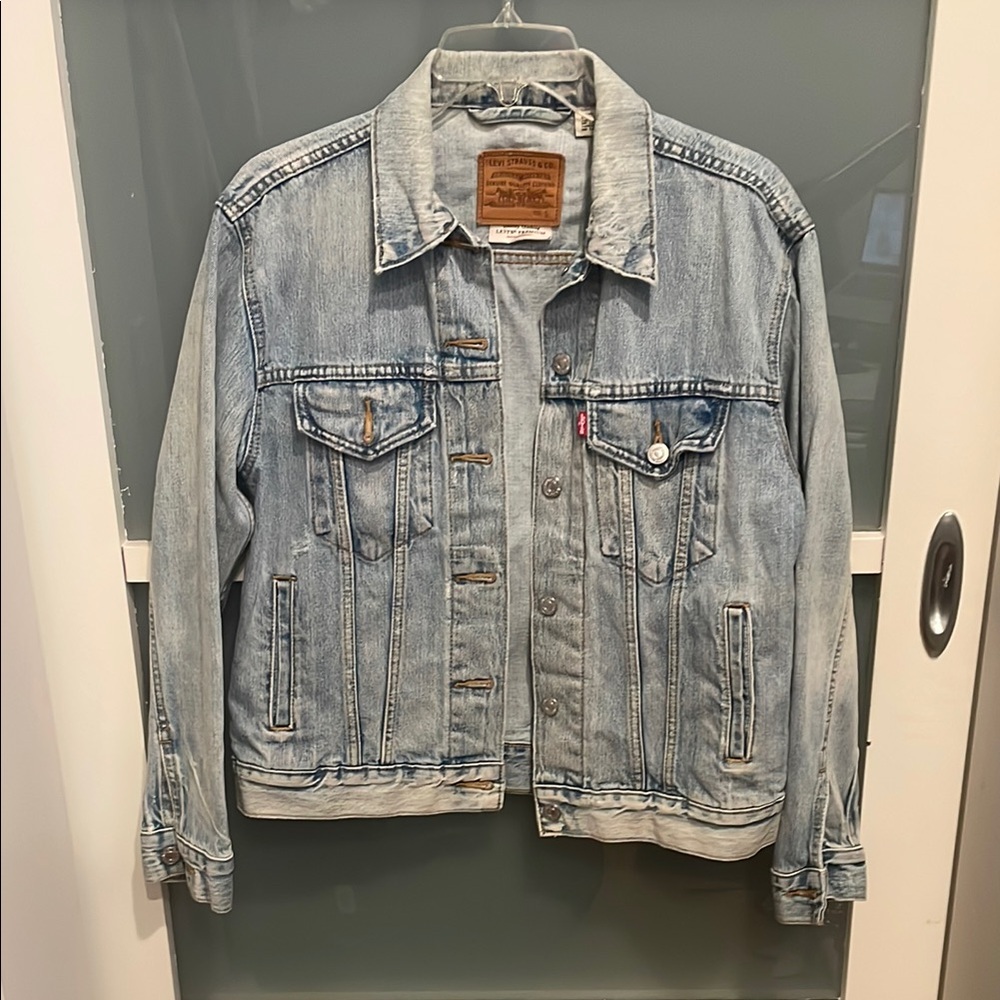 Levi's Classic Light Blue Denim Jacket, Small, S